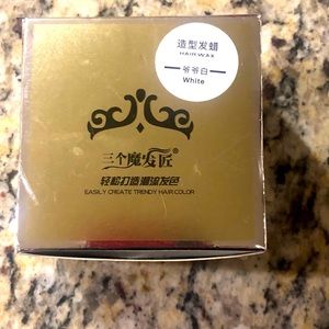 Temporary White Hair Color Hair Wax for Men and Women Unisex
